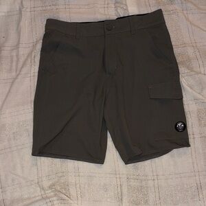 Vans Men's Dark Green Cargo Shorts